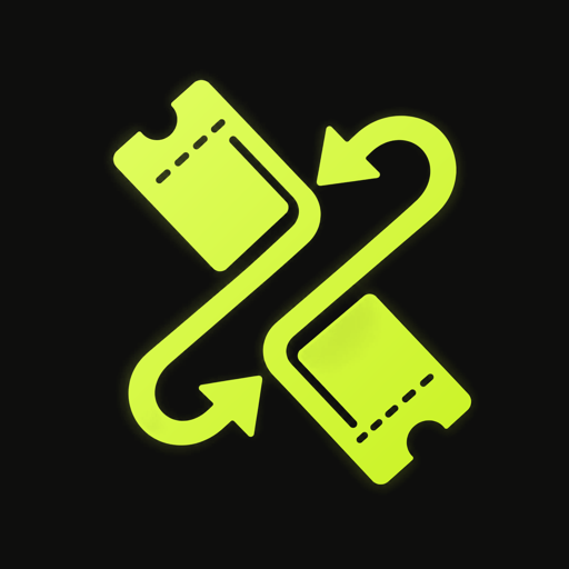 Logo de Fixo Pass: dos entradas que cambian de mano